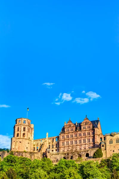 海德堡城堡废墟 — 图库照片