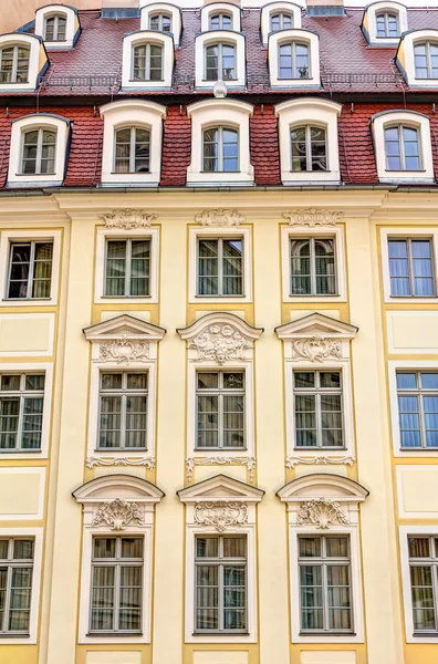 Edifícios reconstruídos em Dresden — Fotografia de Stock