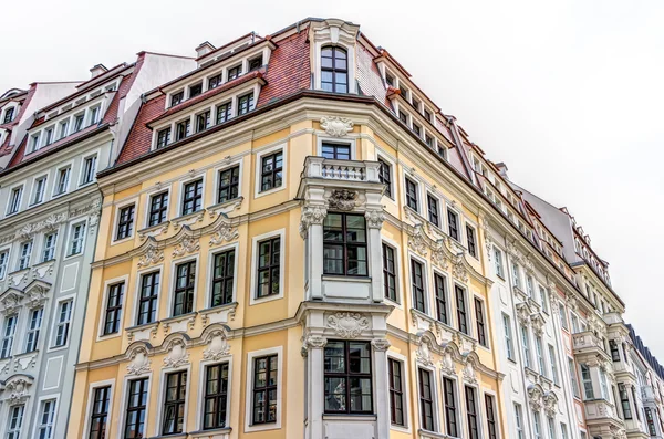 Edifícios reconstruídos em Dresden — Fotografia de Stock