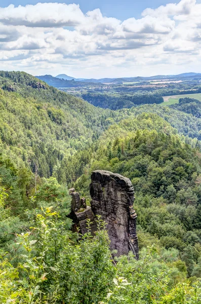 Szász-Svájc nemzeti park — Stock Fotó