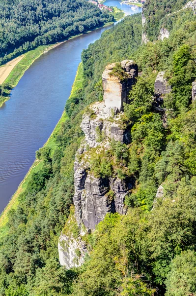 Szász-Svájc nemzeti park — Stock Fotó