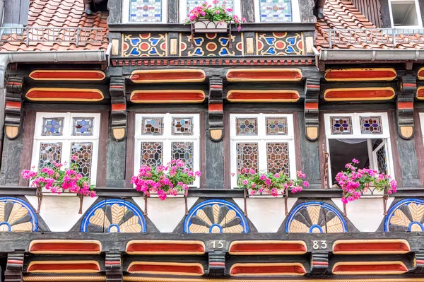 Wernigerode, 독일에서 골조 하우스 외관 — 스톡 사진