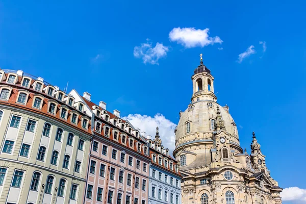 Kerk van Onze Lieve Vrouw in Dresden — Stockfoto