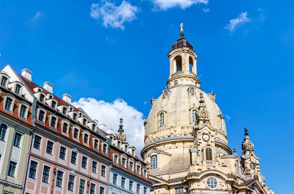 Kerk van Onze Lieve Vrouw in Dresden — Stockfoto