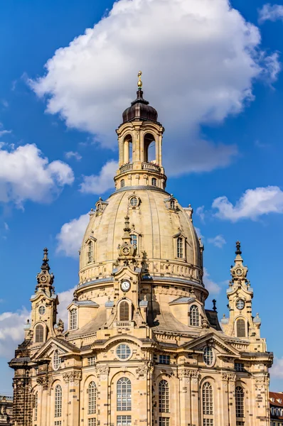 Miasszonyunk temploma Drezdában — Stock Fotó