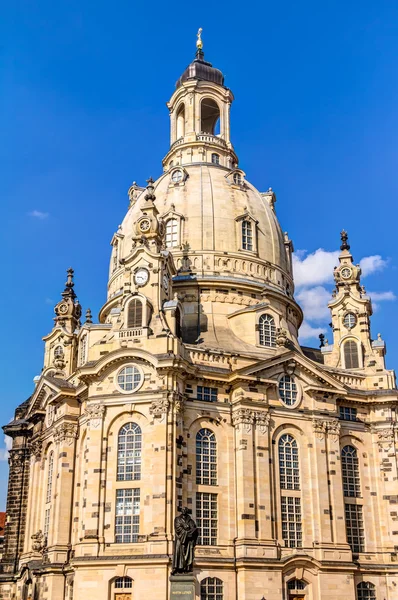 Miasszonyunk temploma Drezdában — Stock Fotó