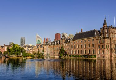 Binnenhof ve Lahey manzarası 