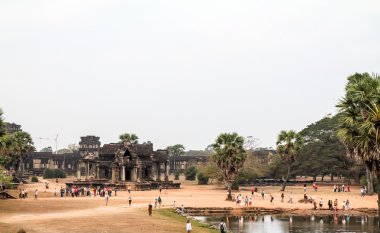 Angkor Wat manzara görünümü, Siem Reap, Kamboçya