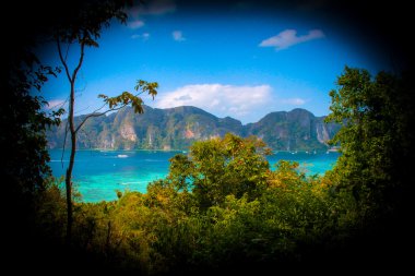 Benim gözlerimle Ko Phi Phi View Point, Tayland at