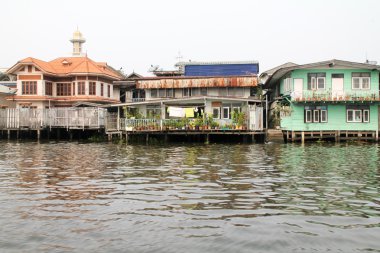 Yüzen evler, Chayo Phraya River, Bangkok
