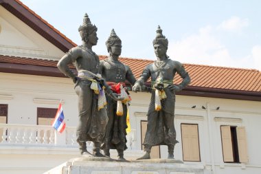 Üç Kral anıt, Chiang Mai, Tayland