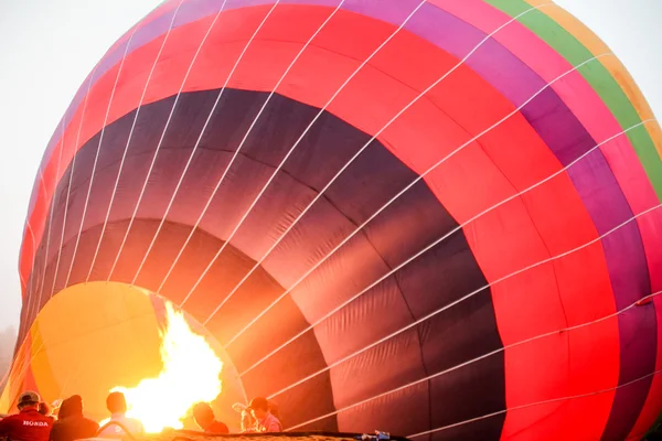 Sıcak hava balon şişirme — Stok fotoğraf