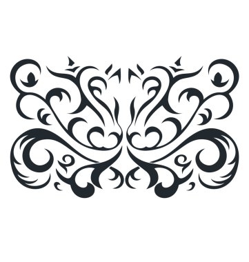 Dikdörtgen şeklinde süsleme