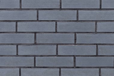 Kusursuz gri tuğla duvar taklit dokusu, modern inşaat malzemesi arka planı