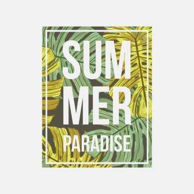 palmiye desen ile basit metin