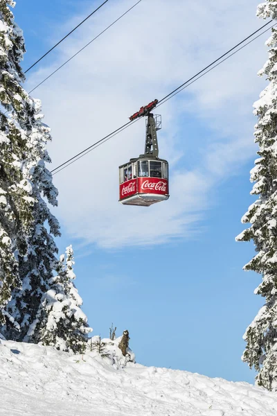 Kabelbaan cabine — Stockfoto