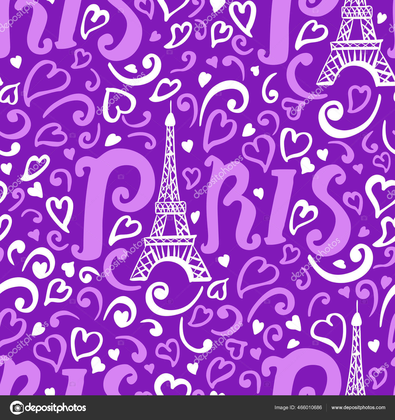 スーパーセール Pink Eiffel Tower Butterflies Hot Air Balloon Love Heart Pattern