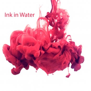 Bright red ink