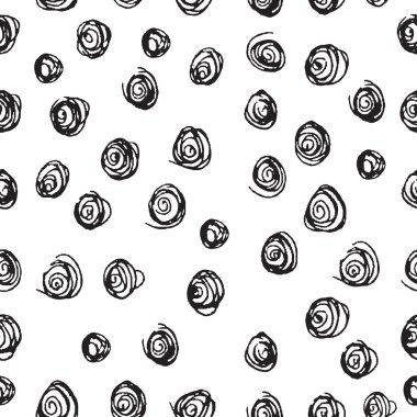 Sorunsuz suluboya siyah parçalar