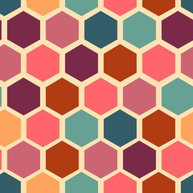geometrik altıgen seamless modeli