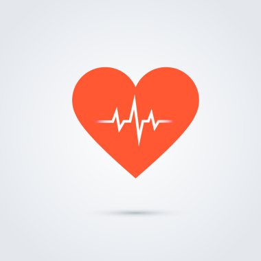 kalp kardiyogramı simgesi