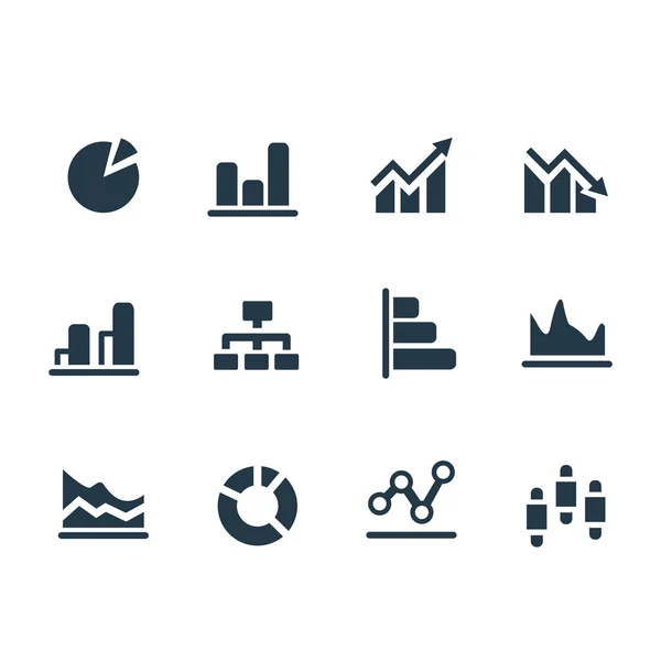 Conjunto de signos analíticos — Archivo Imágenes Vectoriales