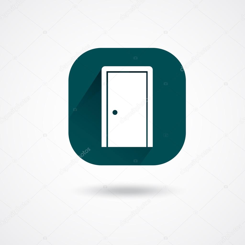 White door icon