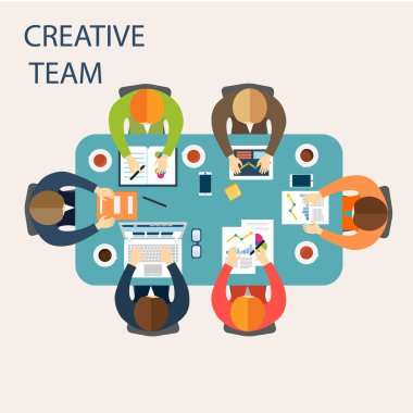 iş toplantısı ve beyin fırtınası