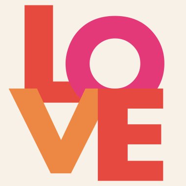 Sevgi sözcüğü ile arka plan