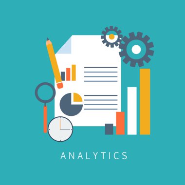 Analytics'in renkli simgeler