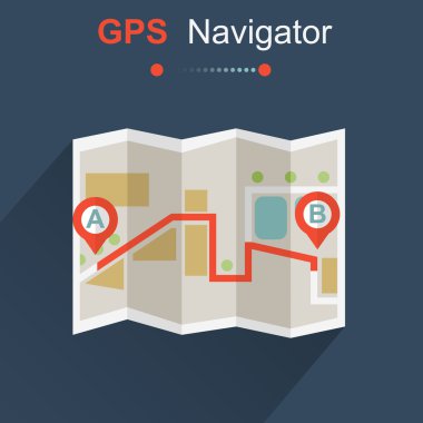 GPS navigator harita