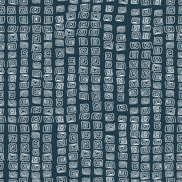 Patrón sin costura con cuadrados en espiral — Archivo Imágenes Vectoriales