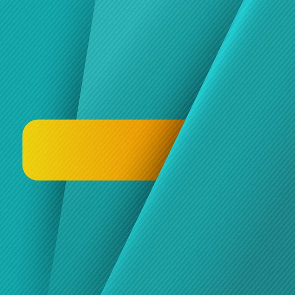 Синій фон з жовтою смугою — стоковий вектор