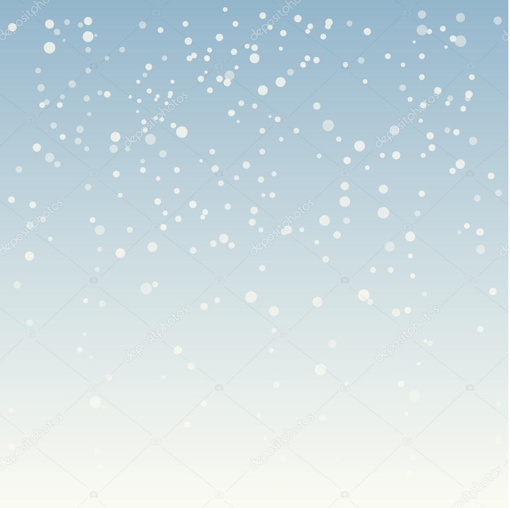 Background with falling snow