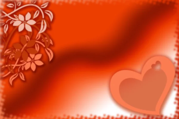 Valentines day background with hearts — Stock Photo, Image