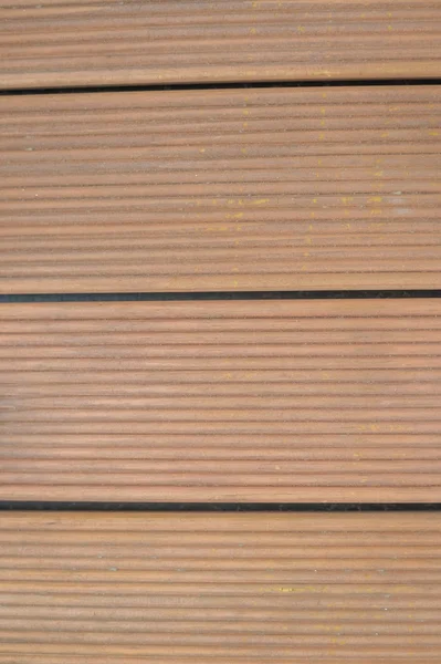 Closeup on brown wood plank texture — Stock Photo, Image