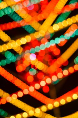 Bulanık renkli Led aydınlatma arka plan