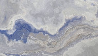 Mavi ve gri mermer desenli. Soyut doku ve arkaplan. 2d illüstrasyon