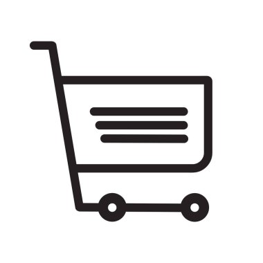 Pazarlama trolü simgesel vektörü