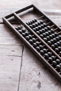 Eski vintage abacus 