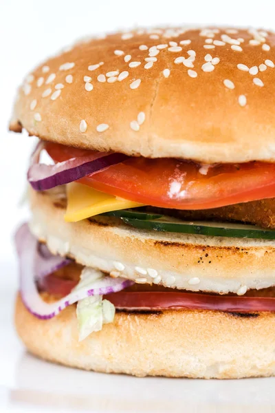 Frische leckere Hamburger — Stockfoto