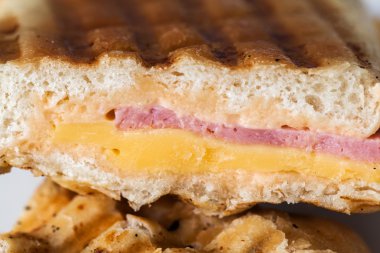 Yukarıdan taze sandviç