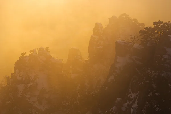 Top van Demerdji berg — Stockfoto