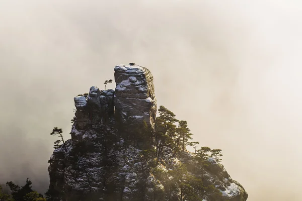 Top van Demerdji berg — Stockfoto