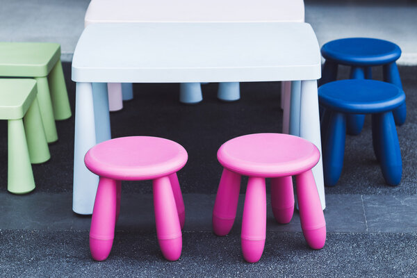 Multicolor children's furniture