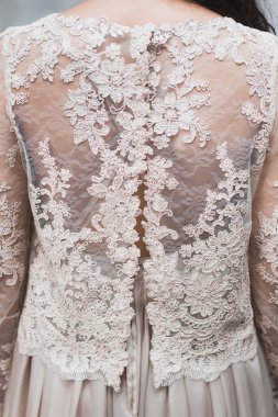 Gelinlik dantel pelerini