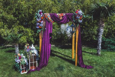 Boho stil düğün dekorasyon