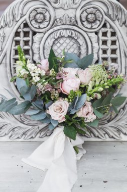 gelin düğün buketi