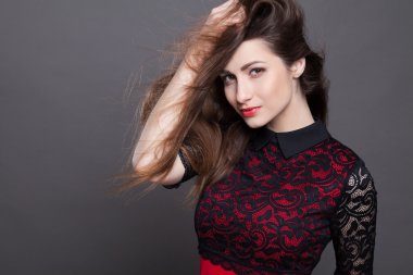 güzel kız model poz