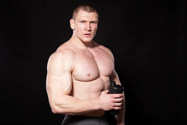 Αρσενικά άνθρωπος bodybuilder — Φωτογραφία Αρχείου